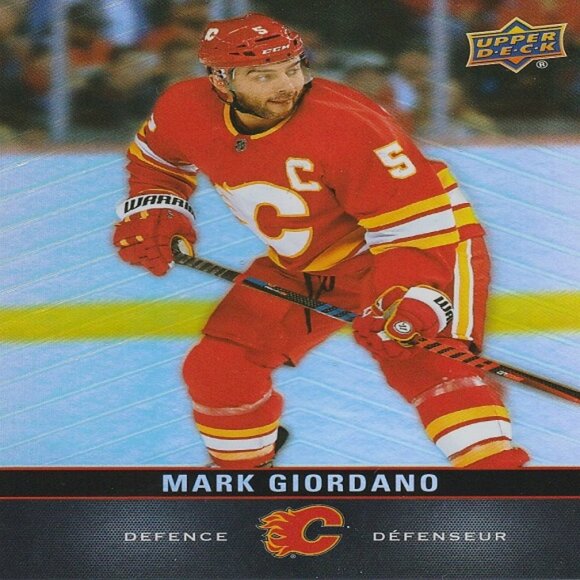 Mark Giordano NHL Hockey Card Collection - 8 Calgary Flames NHL Hockey Cards - Picture 2 of 9